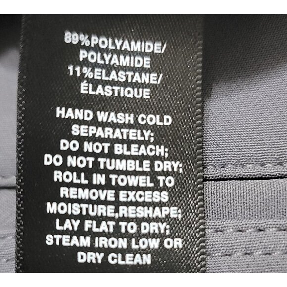 Lafayette 148 New York Womens Gray Mercer Pants Mid Rise Stretch Size 8 - Picture 8 of 11